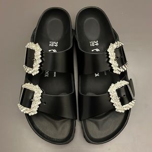 Manolo Blahnik x Birkenstock Arizona Sandals